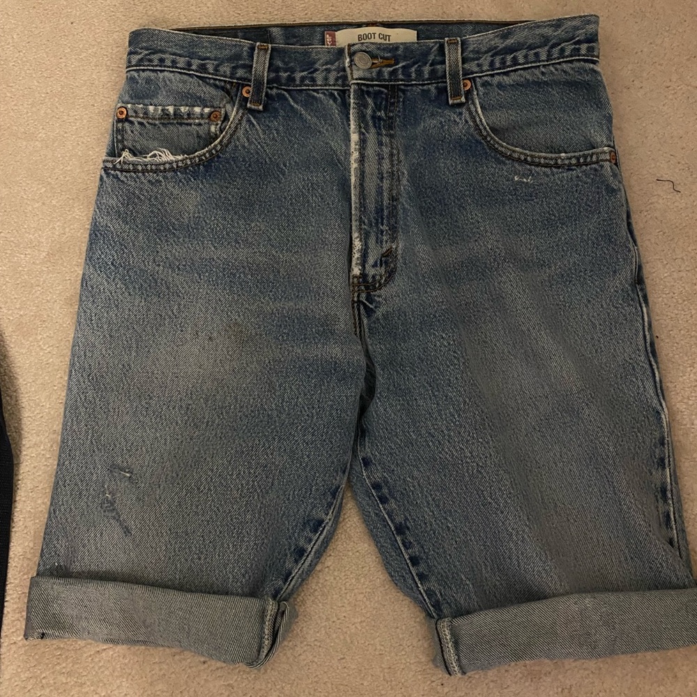 Levis 517 cutoff jean shorts